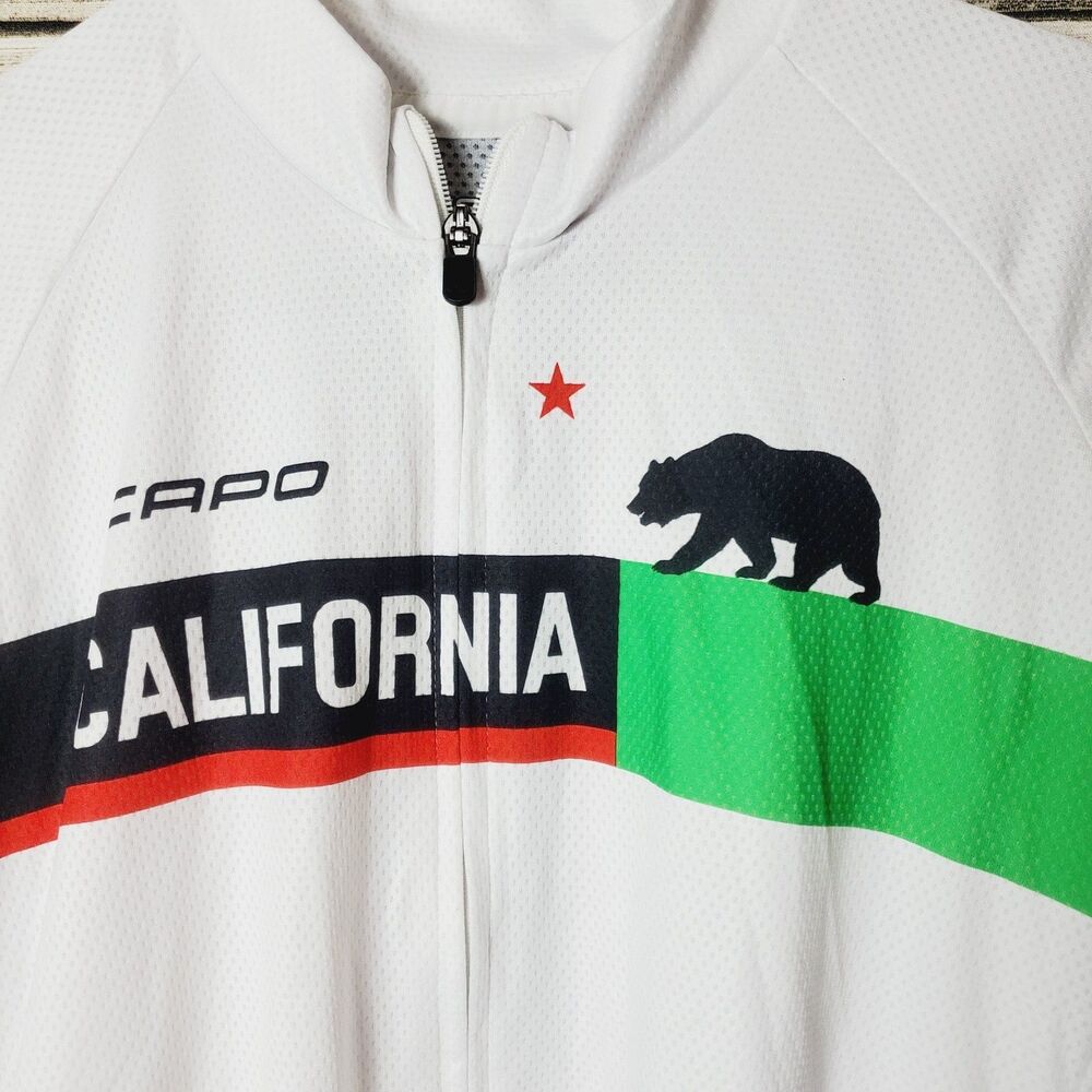Capo California Short Sleeve Jersey Size XXL - Picture 2 of 9